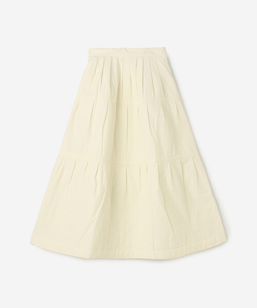 Bshop（ビショップ）の「eunoia | lパディング スカート WOMEN（スカート・レディース・クリーム/ブラック・S）」の3枚目の写真