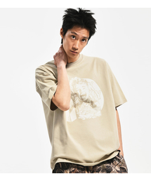 EXTRAORDINARY（エクストラオーディナリー）の「ヘビーコットン MISCHIEVOUS BOY TEE BEIGE（Tシャツ/カットソー）」