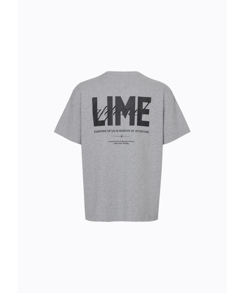 LIMELIGHT APPAREL(ライムライトアパレル)の「アパレルライムロゴTシャツ(グレー杢/グレー)(Tシャツ/カットソー・メンズ・その他・SMALL/MEDIUM/LARGE/X-LARGE)」の3枚目の写真