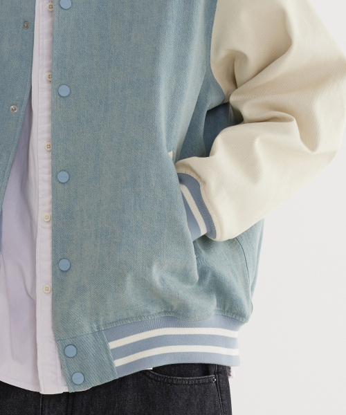 COVERNAT(カバーナット)の「コットンデニムバスティブルー(デニムジャケット・レディース・その他・MEDIUM/LARGE/X-LARGE)」の8枚目の写真