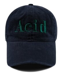 WICK（ウィック）の「Acid Washing Cap-Navy（キャップ）」
