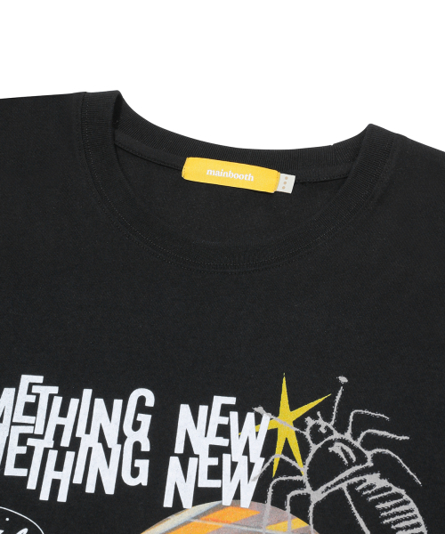 MAINBOOTH（メインブース）の「[ビートルズ] サムシングニューティーシャツ(ブラック)（Tシャツ/カットソー・レディース・その他・3/2）」の3枚目の写真