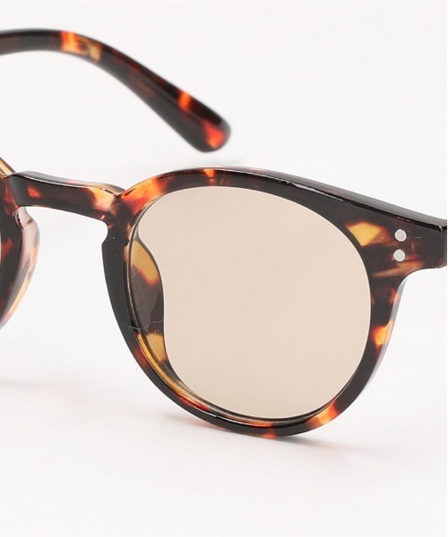 Right-on（ライトオン）の「Right-on Basic(ライトオンベーシック)【メンズ】ＵＶカットサングラス（ファッショングラス）（その他・メンズ・ブラウン・ONE SIZE）」の6枚目の写真