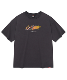 VISION STREET WEAR（ヴィジョンストリートウェア）の「VSW Blazing Auto T-Shirts Onix Black（Tシャツ/カットソー）」