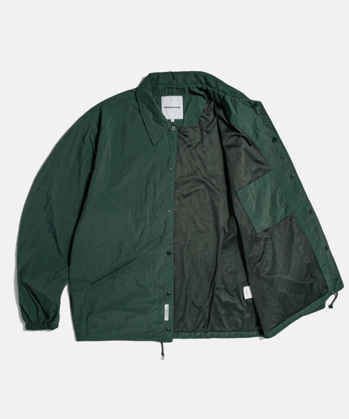 ESPIONAGE(エスピオナジ)の「Light Coach Jacket Dark Green(ナイロンジャケット・レディース・その他・MEDIUM/LARGE/X-LARGE)」の2枚目の写真