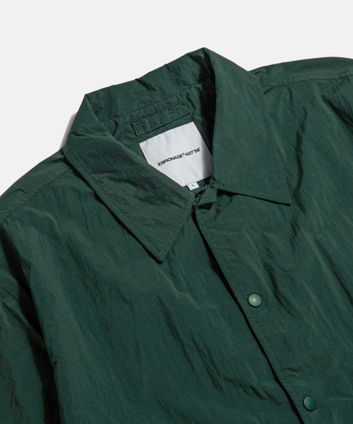 ESPIONAGE(エスピオナジ)の「Light Coach Jacket Dark Green(ナイロンジャケット・レディース・その他・MEDIUM/LARGE/X-LARGE)」の5枚目の写真