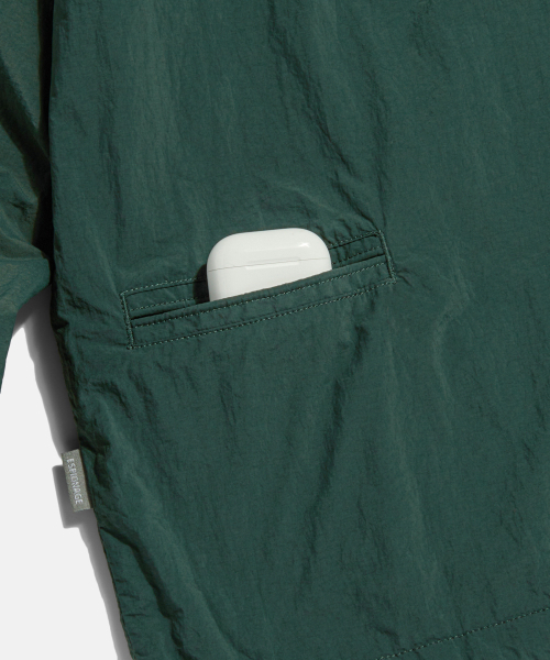 ESPIONAGE(エスピオナジ)の「Light Coach Jacket Dark Green(ナイロンジャケット・レディース・その他・MEDIUM/LARGE/X-LARGE)」の6枚目の写真