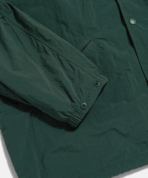 ESPIONAGE(エスピオナジ)の「Light Coach Jacket Dark Green(ナイロンジャケット・レディース・その他・MEDIUM/LARGE/X-LARGE)」の9枚目の写真