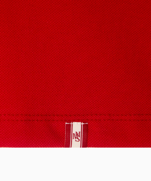 MENASOO(ミナス)の「Silky Cotton Round PK Tshirts_Red(Tシャツ/カットソー・レディース・レッド・2/1)」の15枚目の写真