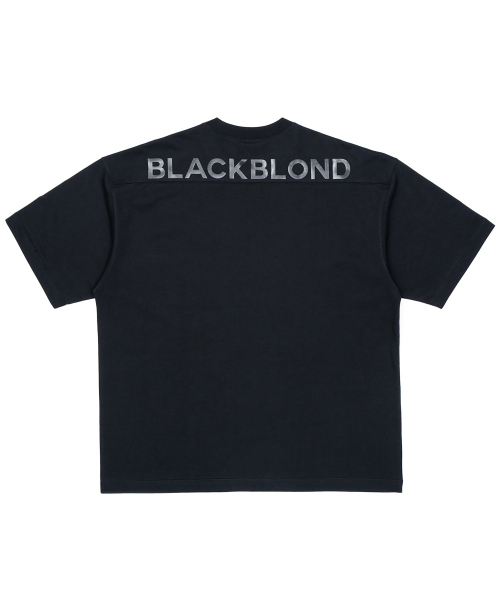 BLACK BLOND(ブラック ブロンド)の「ビビディヒドゥンスローガン半袖Tシャツ(ブラック)(Tシャツ/カットソー・レディース・その他・SMALL/MEDIUM/LARGE/X-LARGE/XX-LARGE/XXX-LARGE)」の2枚目の写真