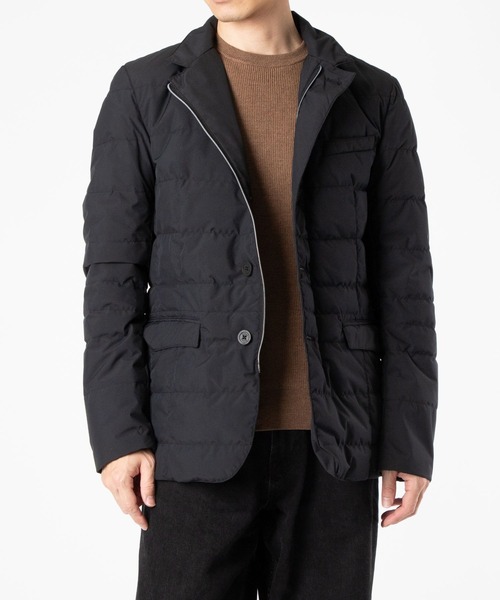 HERNO(ヘルノ)の「HERNO 2 LAYER PROMETEO BLAZERS DOWN JACKET ヘルノ 2レイヤー テイラード ダウンジャケット(ダウンジャケット/コート・メンズ・ブラック・48/46/52/50)」の5枚目の写真