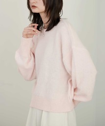 【Bulue.】モヘアシャギーニット トップス