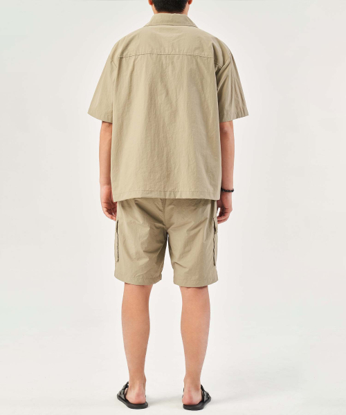 PLAC(プラック)の「オープンカラー半袖シャツカーキ(シャツ/ブラウス・メンズ・その他・LARGE/MEDIUM/SMALL)」の5枚目の写真