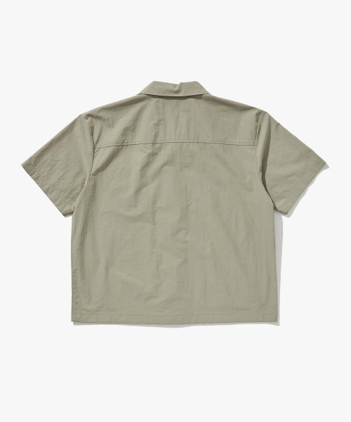 PLAC(プラック)の「オープンカラー半袖シャツカーキ(シャツ/ブラウス・メンズ・その他・LARGE/MEDIUM/SMALL)」の7枚目の写真