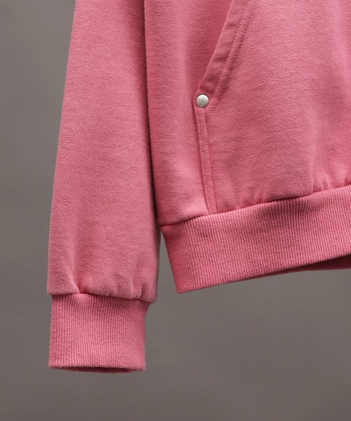 SEQUENZ（シークエンズ）の「【SEQUENZ/シークエンズ】Blackletter ZIP P/K（パーカー・メンズ・ブルー/ブラック/ピンク/ライトグレー・L/M/S）」の9枚目の写真