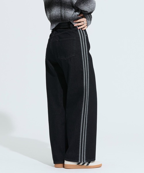 adidas(アディダス)の「ファイヤーバード トラックパンツ デニム / アディダスオリジナルス adidas Originals(デニムパンツ・レディース・ブラック・32W 30L/31W 30L/30W 30L/29/30/28/30/27/30/26/30/25/30/24/30)」の16枚目の写真