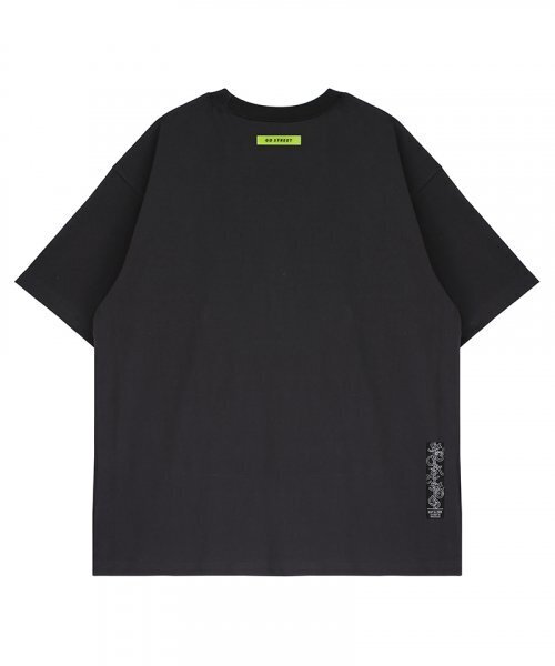 GOSTREET（ゴーストリート）の「セミオーバーフィット無地半袖Tシャツ - ブラック（Tシャツ/カットソー・メンズ・その他・MEDIUM/LARGE）」の6枚目の写真