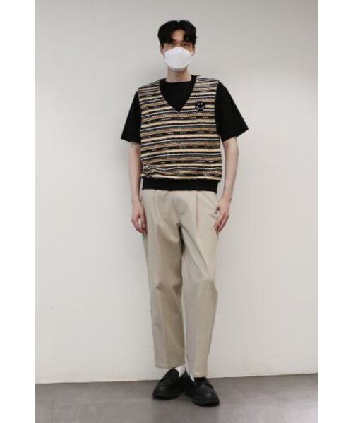 GOSTREET（ゴーストリート）の「セミオーバーフィット無地半袖Tシャツ - ブラック（Tシャツ/カットソー・メンズ・その他・MEDIUM/LARGE）」の2枚目の写真