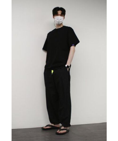 GOSTREET（ゴーストリート）の「セミオーバーフィット無地半袖Tシャツ - ブラック（Tシャツ/カットソー・メンズ・その他・MEDIUM/LARGE）」の4枚目の写真