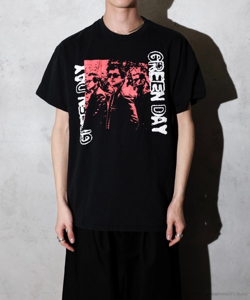 adonis green(アドニスグリーン)の「THRIFTY LOOK スリフティルック / THRIFTY"GREEN DAY"TEE(Tシャツ/カットソー・メンズ・ブラック・X-LARGE/LARGE)」の8枚目の写真