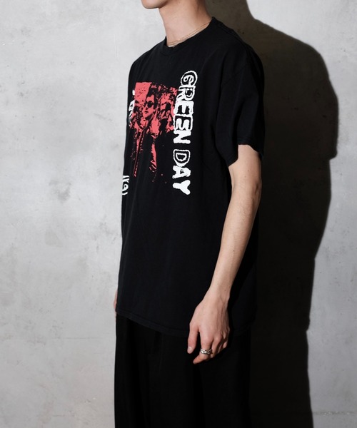adonis green(アドニスグリーン)の「THRIFTY LOOK スリフティルック / THRIFTY"GREEN DAY"TEE(Tシャツ/カットソー・メンズ・ブラック・X-LARGE/LARGE)」の9枚目の写真