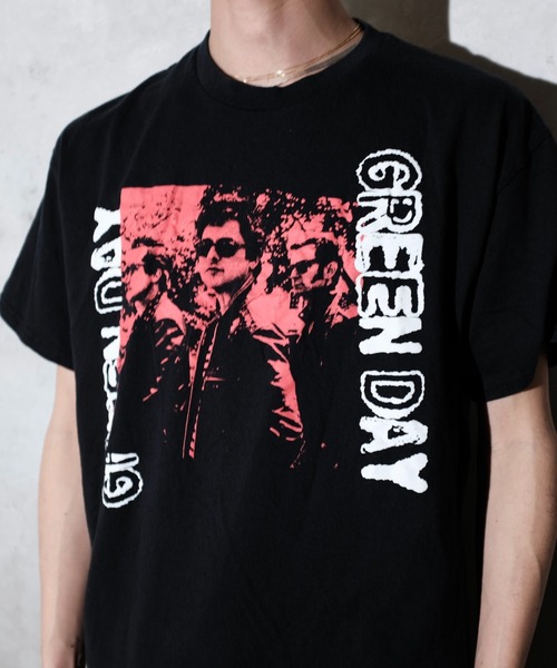 adonis green(アドニスグリーン)の「THRIFTY LOOK スリフティルック / THRIFTY"GREEN DAY"TEE(Tシャツ/カットソー・メンズ・ブラック・X-LARGE/LARGE)」の11枚目の写真