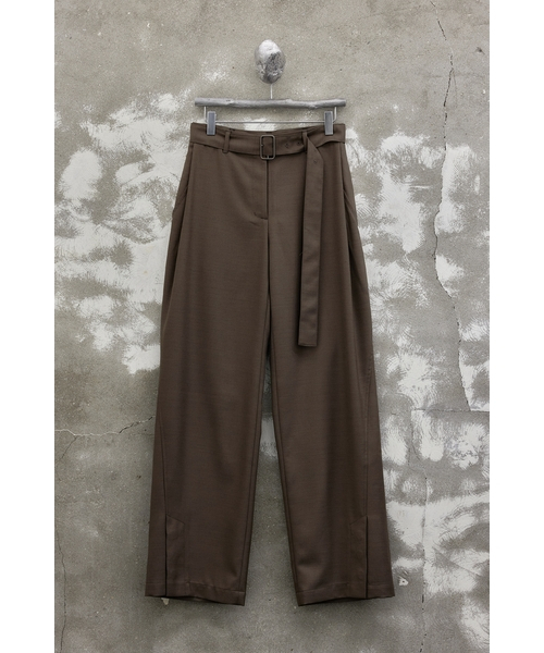 YOUTH(ユース)の「Button Detail Structured Pants-Brown(スラックス・レディース・その他・SMALL/MEDIUM)」の5枚目の写真
