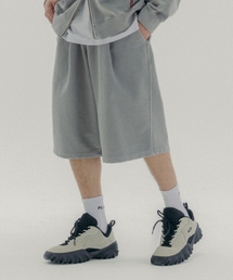 PSSHOPPER（ピーエスショッパ）の「Pigment Wide Shorts [Light Gray]（その他パンツ）」