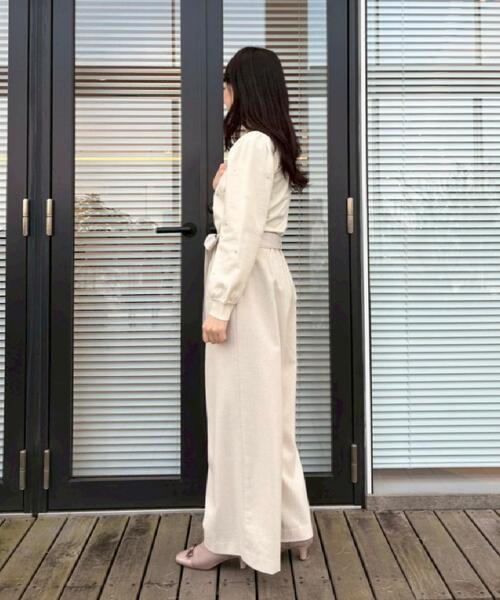 couture brooch（クチュールブローチ）の「【着映え】ハートドットラメ刺繍ニット（ニット/セーター・レディース・ネイビー/ブルー/アイボリー・36/38/42）」の18枚目の写真