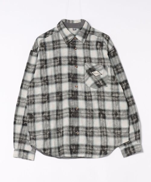 Kahiko(カヒコ)の「【Kahiko】SURF&Palms コールMEN'Sシャツ(シャツ/ブラウス・メンズ・ブルー/ベージュ/チャコール・FREE)」の4枚目の写真