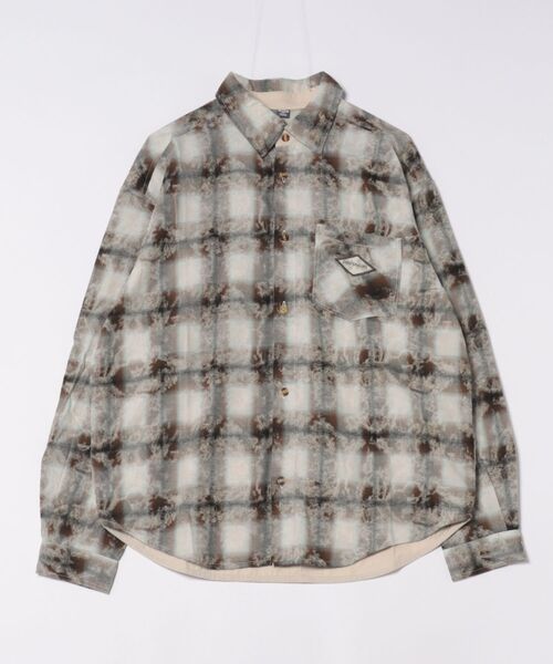 Kahiko(カヒコ)の「【Kahiko】SURF&Palms コールMEN'Sシャツ(シャツ/ブラウス・メンズ・ブルー/ベージュ/チャコール・FREE)」の6枚目の写真