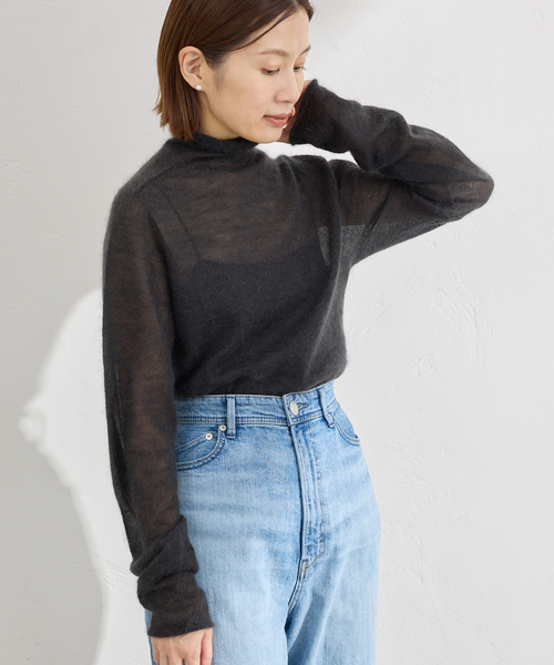 セール】《追加》SUPER Kid MIX モヘアシアープルオーバー（ニット