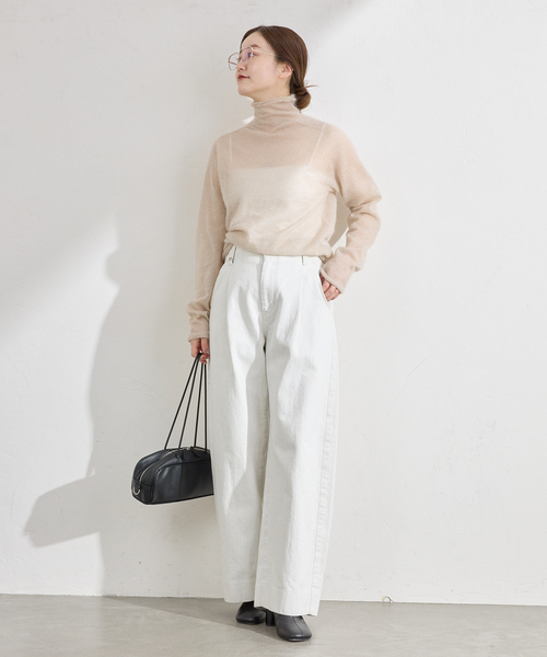 セール】《追加》SUPER Kid MIX モヘアシアープルオーバー（ニット