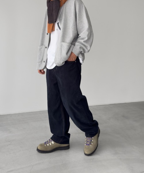 CANAL JEAN（キャナルジーン）の「choice_cnl　コーデュロイテーパードパンツ（その他パンツ・レディース・ネイビー・00/0/1/2）」の8枚目の写真