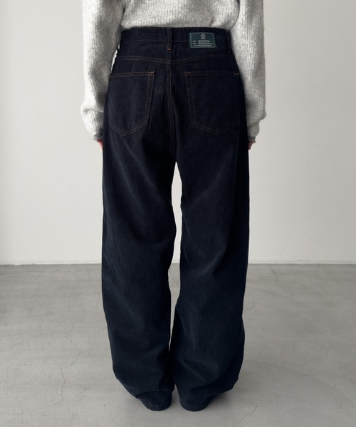 CANAL JEAN（キャナルジーン）の「choice_cnl　コーデュロイテーパードパンツ（その他パンツ・レディース・ネイビー・00/0/1/2）」の11枚目の写真