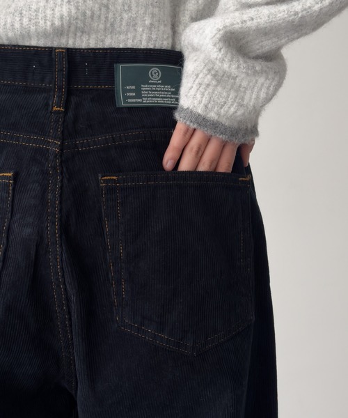 CANAL JEAN（キャナルジーン）の「choice_cnl　コーデュロイテーパードパンツ（その他パンツ・レディース・ネイビー・00/0/1/2）」の13枚目の写真