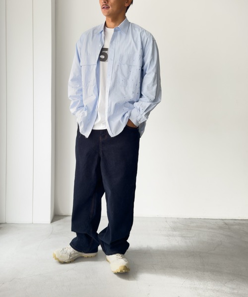 CANAL JEAN(キャナルジーン)の「choice_cnl コーデュロイテーパードパンツ(その他パンツ・レディース・ネイビー・00/0/1/2)」の15枚目の写真