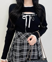 INGNI | デコルテオープンリブニット(ニット/セーター)