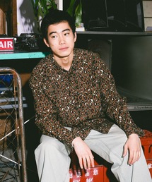 niko and... | 総柄プリントシャツ(シャツ/ブラウス)