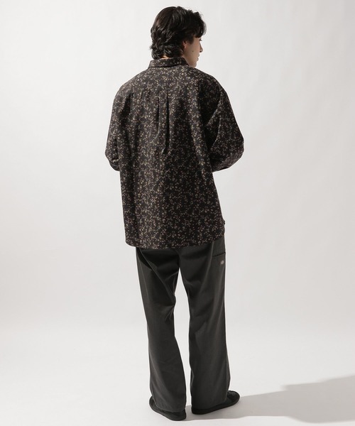 niko and...（ニコアンド）の「総柄プリントシャツ（シャツ/ブラウス・メンズ・イエロー/ブラック/ブラウン・LARGE/MEDIUM）」の20枚目の写真