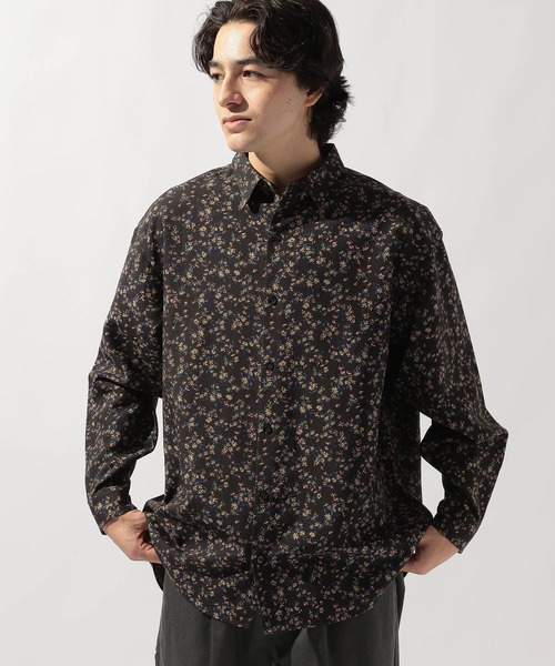 niko and...（ニコアンド）の「総柄プリントシャツ（シャツ/ブラウス・メンズ・イエロー/ブラック/ブラウン・LARGE/MEDIUM）」の21枚目の写真