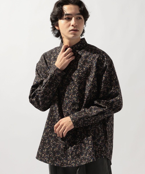 niko and...（ニコアンド）の「総柄プリントシャツ（シャツ/ブラウス・メンズ・イエロー/ブラック/ブラウン・LARGE/MEDIUM）」の22枚目の写真
