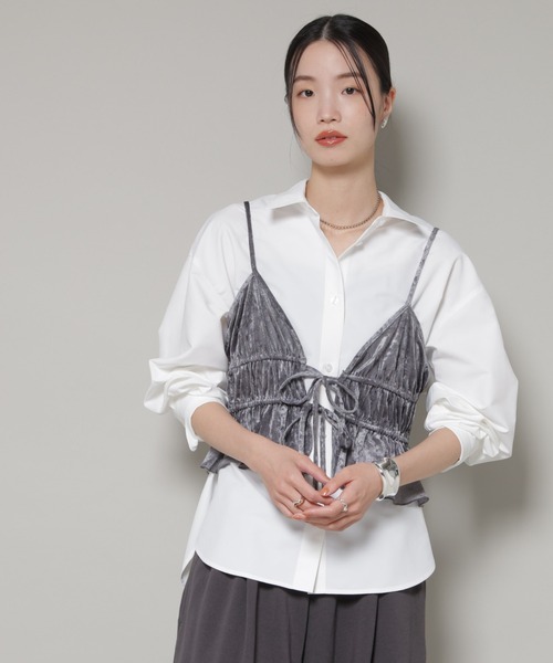 nowos キャミソール Amazon | [Plus Nao] プラスナオ キャミソール レディース