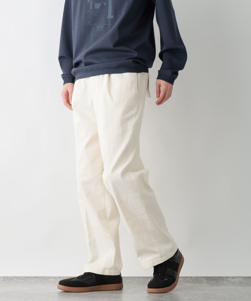 GLOBAL WORK(グローバルワーク)の「スゴラクストレッチワイドパンツ/601343(その他パンツ・メンズ・ダークネイビー/アイボリー/ブラック・SMALL/MEDIUM/LARGE/X-LARGE)」の17枚目の写真