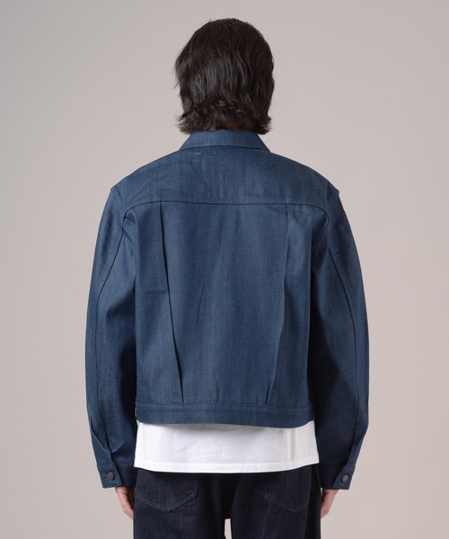 Levi's(リーバイス)の「Levi's/リーバイス BLUETAB(TM) TYPEⅠトラッカージャケット MADE IN JAPAN(デニムジャケット・メンズ・ダークインディゴブルー・S/M/L/XL)」の5枚目の写真