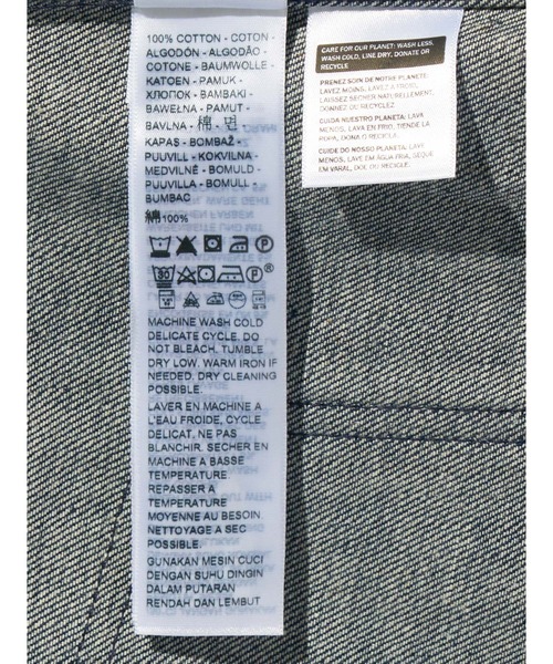 Levi's(リーバイス)の「Levi's/リーバイス BLUETAB(TM) TYPEⅠトラッカージャケット MADE IN JAPAN(デニムジャケット・メンズ・ダークインディゴブルー・S/M/L/XL)」の15枚目の写真