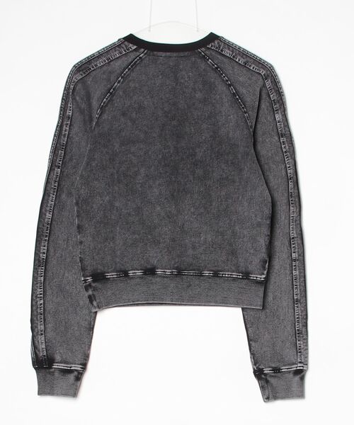 DIESEL（ディーゼル）の「ウィメンズ プルオーバースウェット F-ALPY（スウェット・レディース・ブラック・X-LARGE/MEDIUM/SMALL/LARGE）」の2枚目の写真