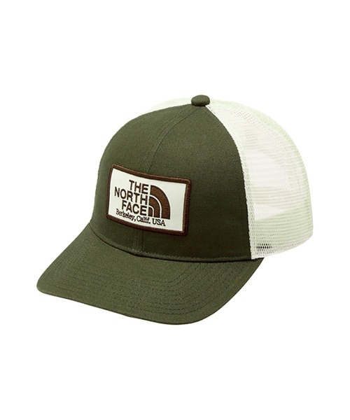 THE NORTH FACE（ザノースフェイス）の「THE NORTH FACE/ザ・ノース・フェイス キッズ メッシュ ベースボールキャップ NNJ02605（キャップ・キッズ・オリーブ/ブラック/ネイビー・L/M）」の5枚目の写真