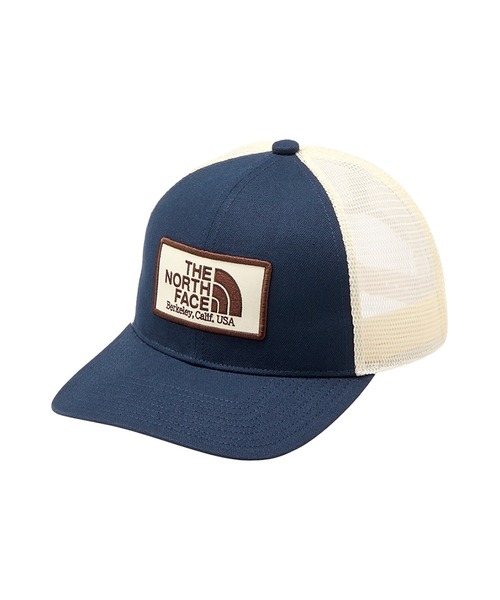 THE NORTH FACE（ザノースフェイス）の「THE NORTH FACE/ザ・ノース・フェイス キッズ メッシュ ベースボールキャップ NNJ02605（キャップ・キッズ・オリーブ/ブラック/ネイビー・L/M）」の6枚目の写真