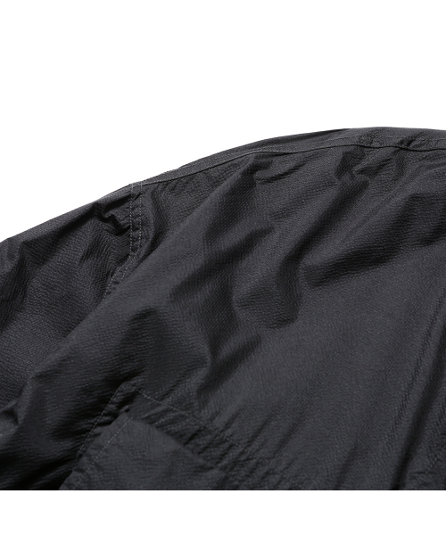 MOIF（モイフ）の「[SS25] LT WADING PARKA / BLACK（ナイロンジャケット・メンズ・その他・S/M/L）」の4枚目の写真